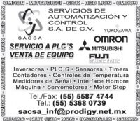 SERVICIOS DE AUTOMATIZACION Y CONTROL, SA DE CV