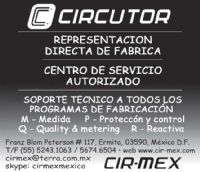 CIR-MEX -CONTROL, INSTRUMENTACION Y REPRESENTACIONES EN MEXICO
