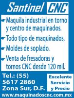MAQUINADOS CNC SANTINEL