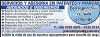 SERVICIOS Y ASESORIAS EN PATENTES, MARCAS, ABOGADOS E INGENIEROS