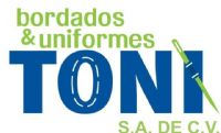 BORDADOS Y UNIFORMES TONI, SA CV