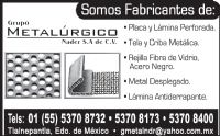 GRUPO METALURGICO NADER, SA CV