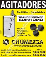 AGITADORES INDUSTRIALES CHUMEX, SA DE CV