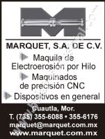 MARQUET, SA CV