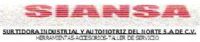SURTIDORA INDUSTRIAL Y AUTOMOTRIZ DEL NORTE, SA CV