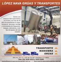 LOPEZ NAVA GRUAS Y TRANSPORTES, SA CV