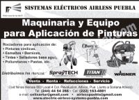 SISTEMAS ELECTRICOS AIRLESS PUEBLA