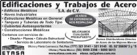 EDIFICACIONES Y TRABAJOS DE ACERO, SA CV