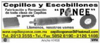 CEPILLOS Y ESCOBILLONES PONCE