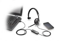 Auriculares Blackwire 700 para conexión vía Bluetooth o por cable
