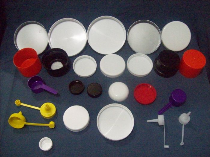 tapas de plastico