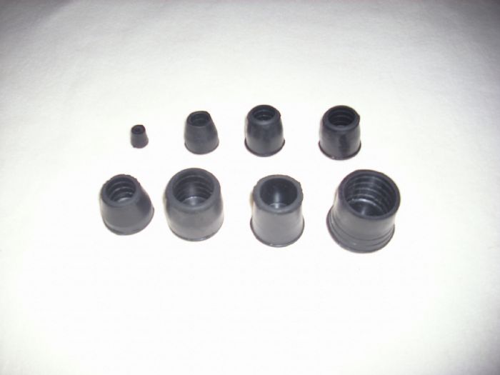 REGATONES DE HULE Y PLASTICO
