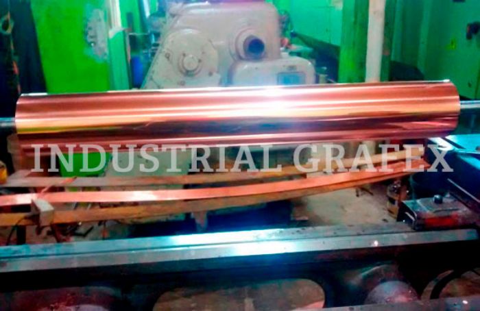 FABRICACION DE RODILLOS COBRIZADOS
