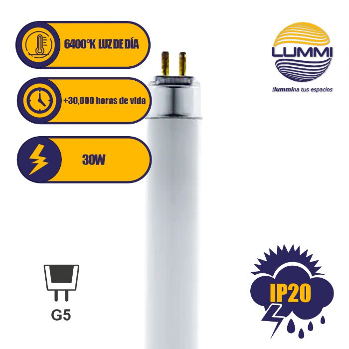 Tubo Fluorescente Luz De Dia 30w. T8 (fl30dt8)