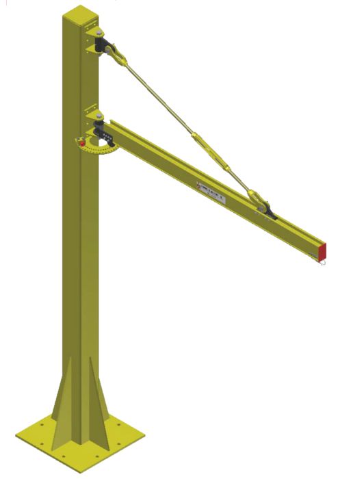 Gruas bandera