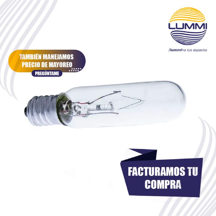 Foco Tubular Claro T-21 130v 40w ( T2140e14 )