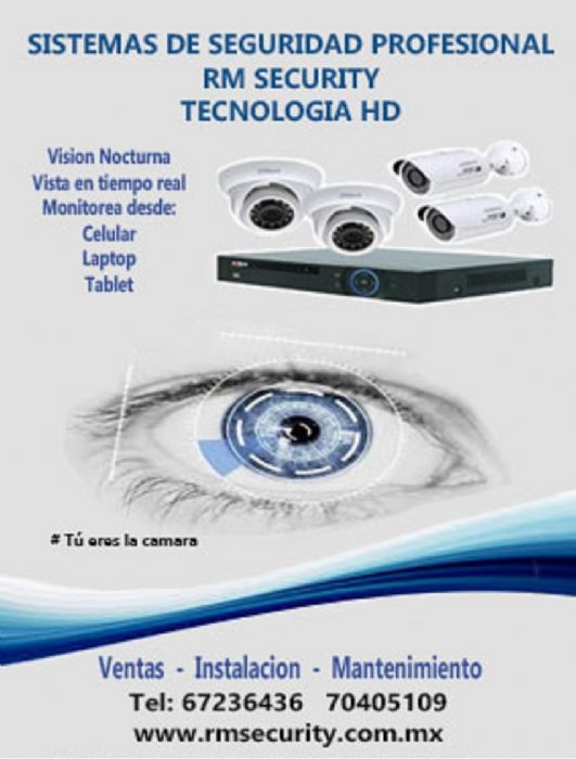 RM SECURITY sistema de seguridad profesional