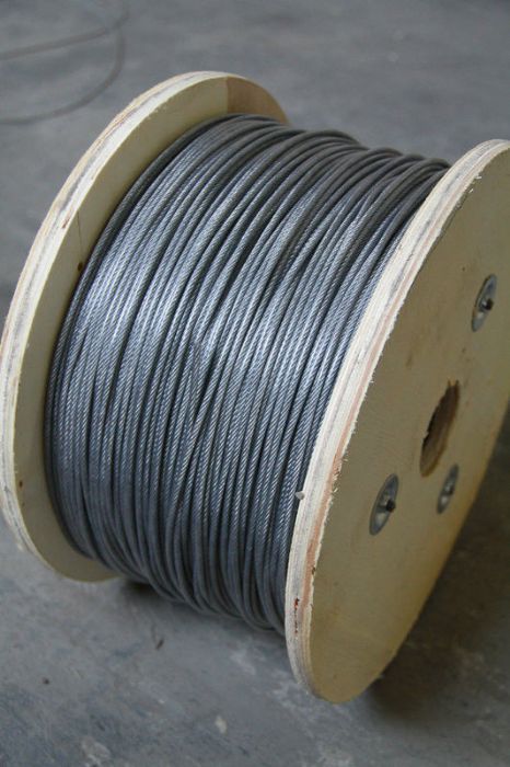 cable 7x7 de acero inoxidable 