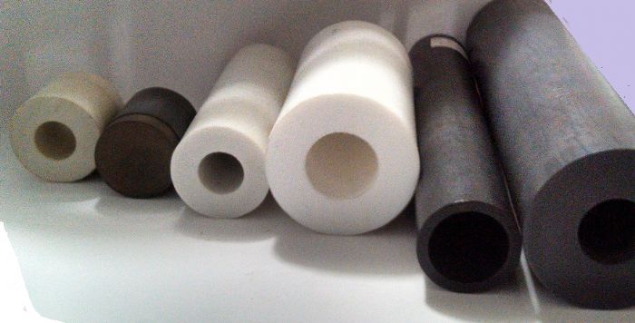 barras y tubos de PTFE