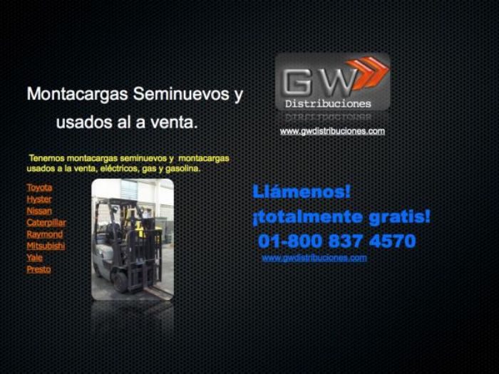 Montacargas Usados y Seminuevos 