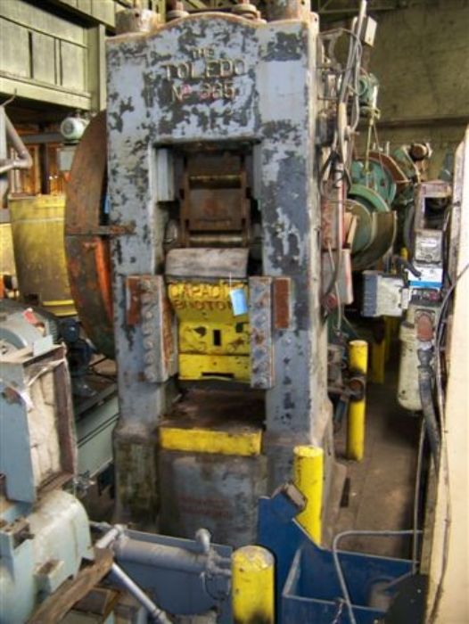 800TON BLISS-TOLEDO #665 KNUCKLE JOINT PRESS, I-102622 