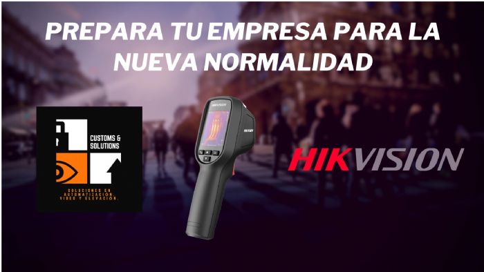 Cámara Portátil para Medición de Temperatura Corporal.