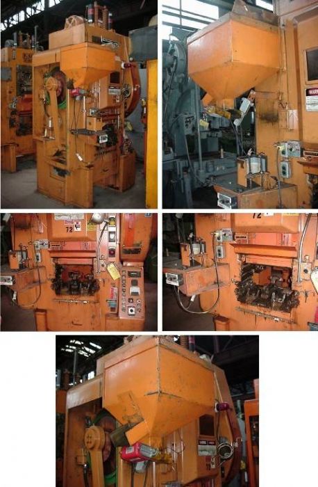 225 TON BLISS MODEL #6K-225 KNUCKLE JOINT COINING PRESS, I-105880