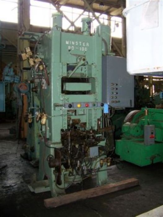 100 TON MINSTER MODEL #90-100 KNUCKLE JOINT PRESS, I-105980