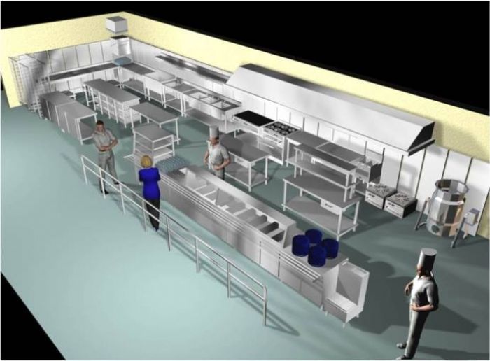 Equipos Mobiliarios Inox para integrar Cocinas Industriales