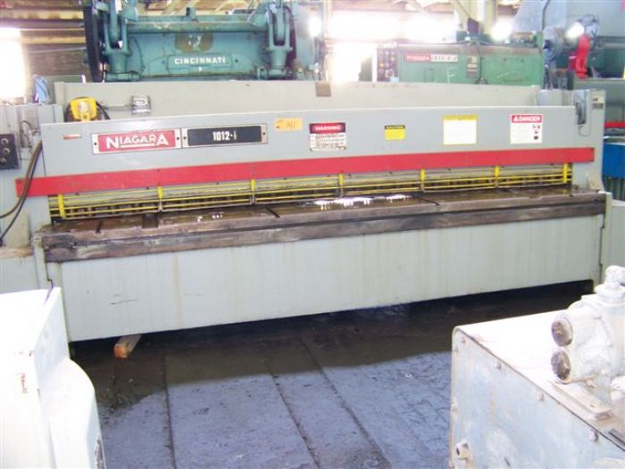 1/2" x 12' NIAGARA MODEL #1012 POWER SQUARING SHEAR, I-108552