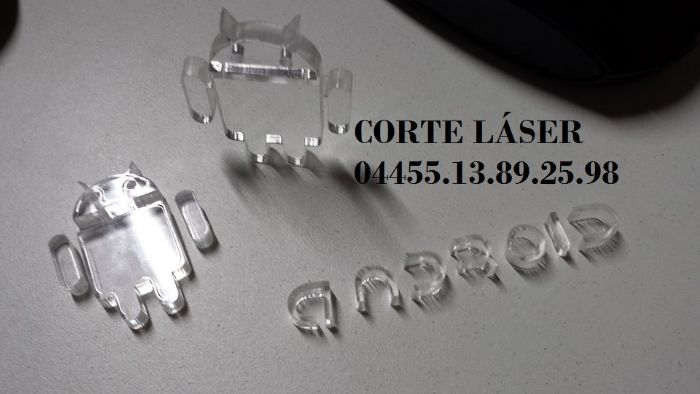 corte y grabado láser acrílico