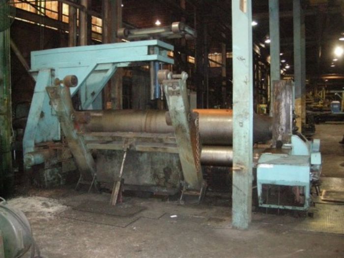 FRORIEP MODEL #DBH-12x1" HYDRAULIC DOUBLE PINCH PLATE ROLL, I-109717