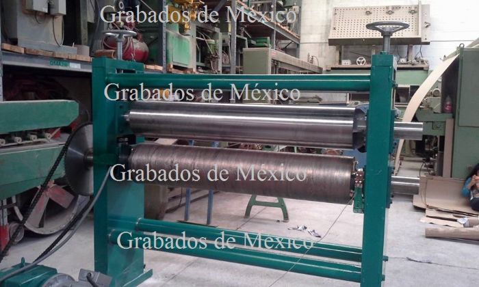 Fabricación de máquinas gofradoras 