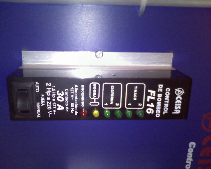 CONTROL DE BOMBEO FL-16,CEISA.