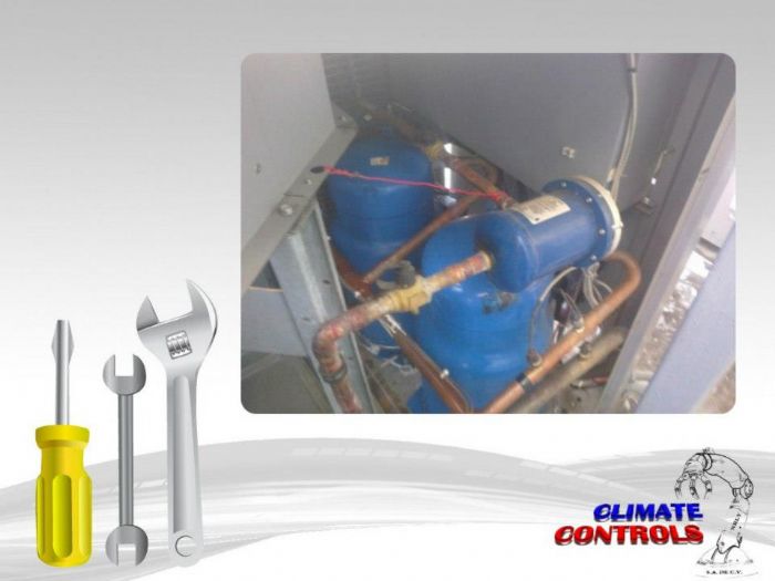 Mantenimiento preventivo a equipos chillers de aire acondicionado