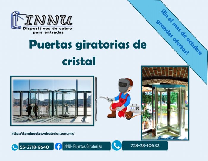 Puertas elegantes de cristal
