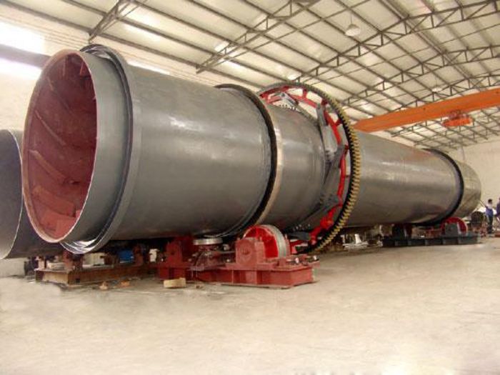 Secador rotatorio para arena,lodo,fertilizante,etc.