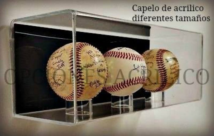 Capelo de acrílico diferentes tamaños