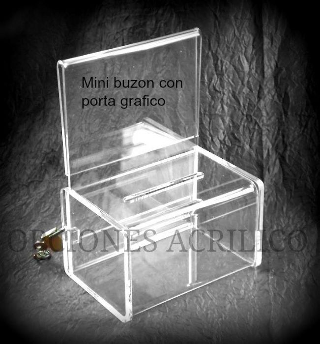 Mini buzón con porta grafico