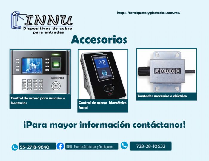 Dispositivos y sistemas de control de acceso