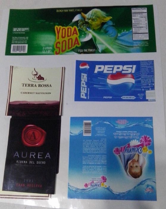 Etiquetas para producto terminado, tirajes cortos desde 100pzas 