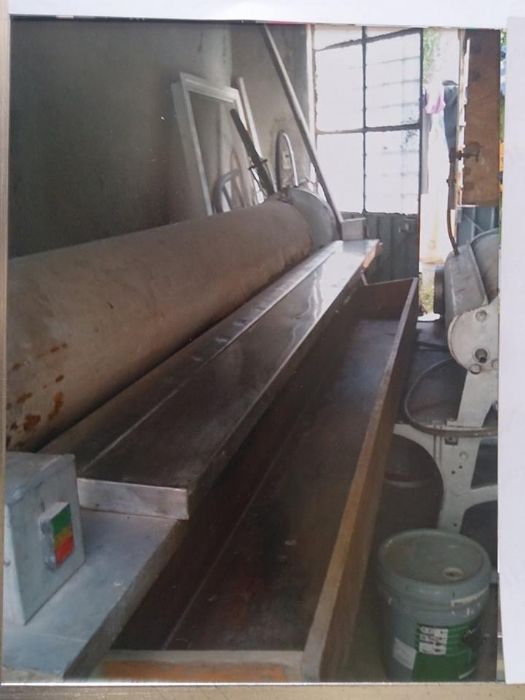 plancha de vapor para manteles de 2.8m de rodillo. 