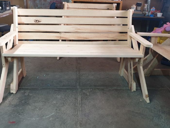 Mesa banca de Jardin