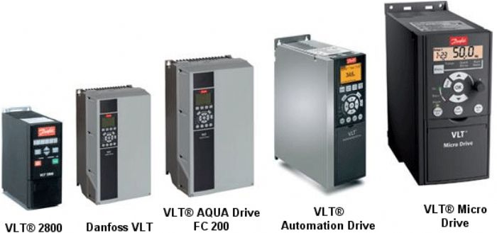 VARIADORES DE FRECUENCIA DANFOSS VLT