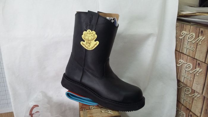 BOTA ROPER DE TRABAJO CON CASCO DE ACEROY POLI