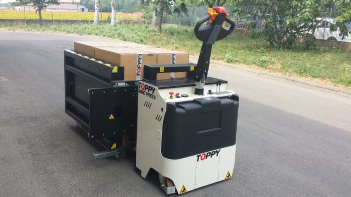 Cambiador de tarima móvil Toppy Side Press