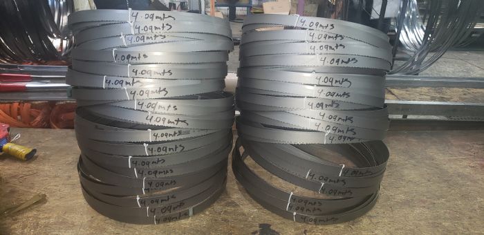 Sierra cinta para corte de metal