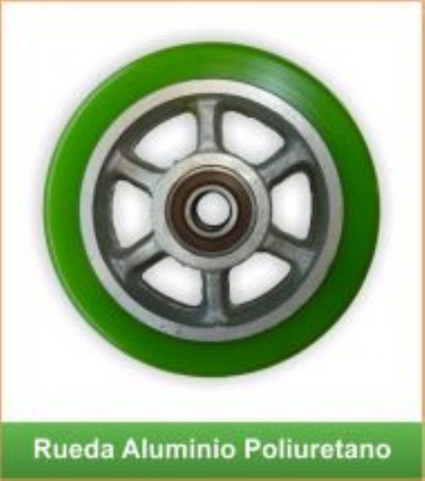 Rueda Aluminio Poliuretano