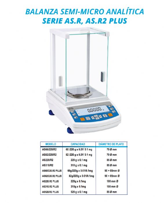 BALANZA SEMI-MICRO ANALITICA