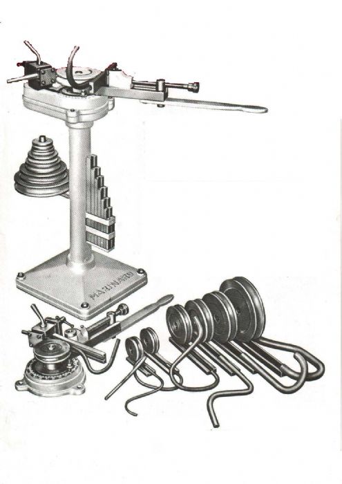 DOBLADORA MANUAL PARA TUBO